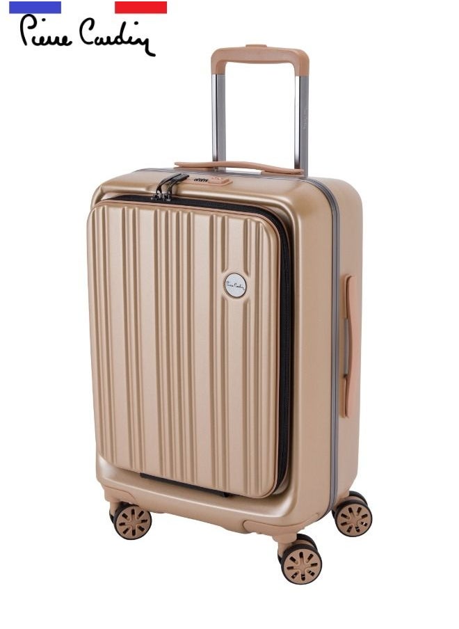 pierre cardin Carry on Luggage 19 Inch Business And Laptop Rolling Bag  - Image 1