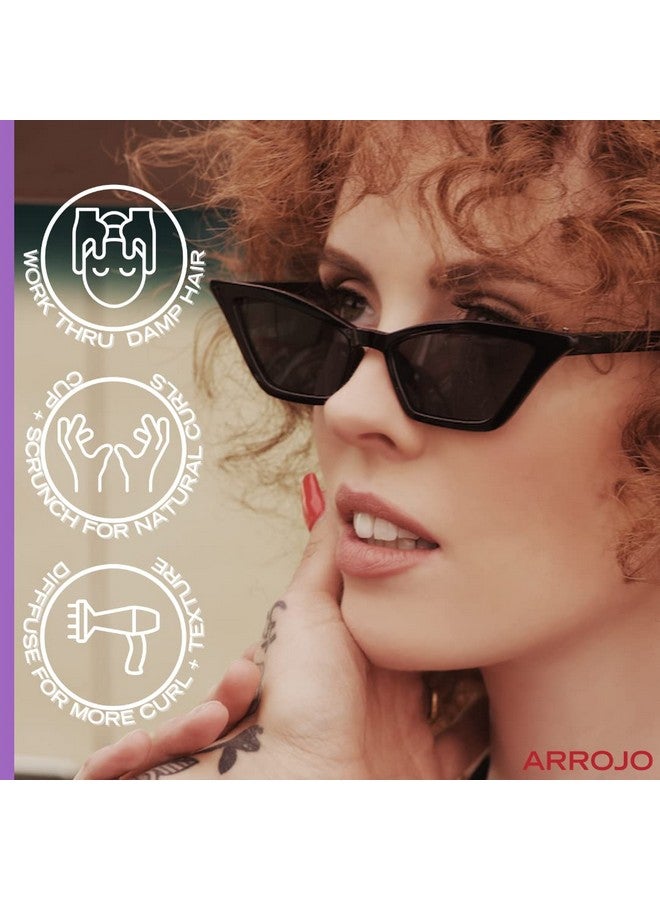 ARROJO Curl Control Curly Hair Gel Curly Hair Products For Unruly Curls Sulfate Free Curl Gel W/Vitamin B5 Hair Gel For Curly Hair To Calm & Control Anti Frizz Hair Products (1.7 Oz) - Image 5