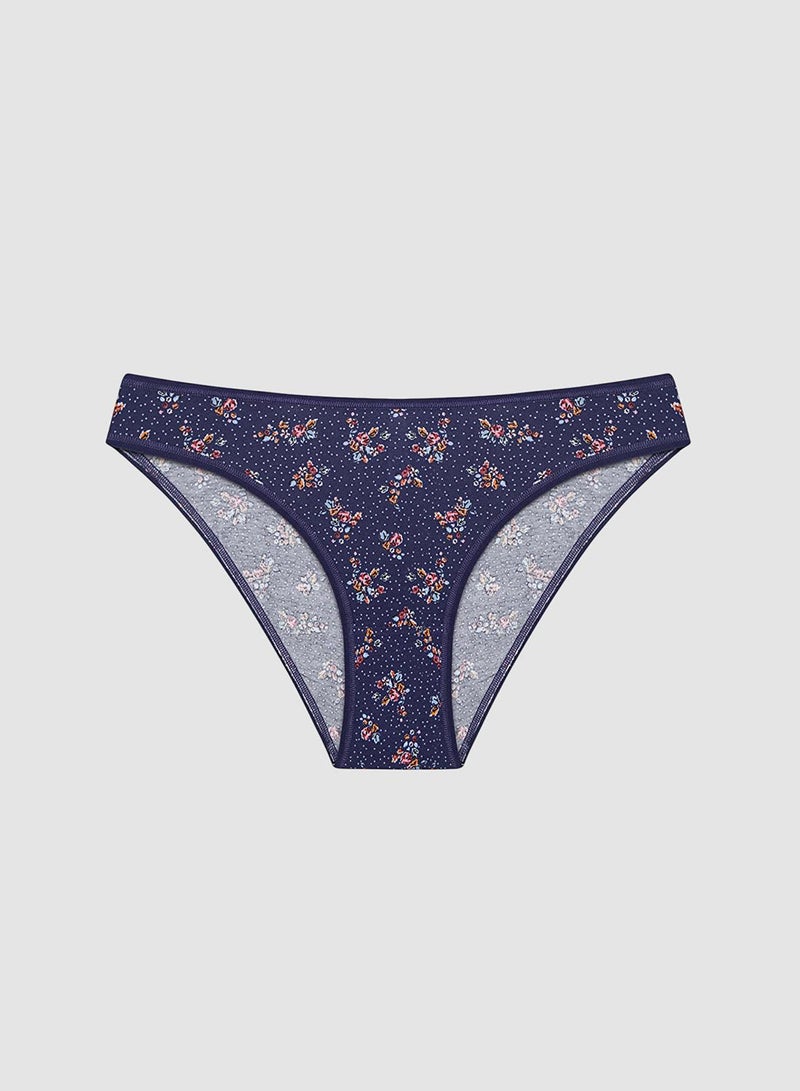 Penti Secret Garden Cotton Panties - Pack Of 5 - Image 4