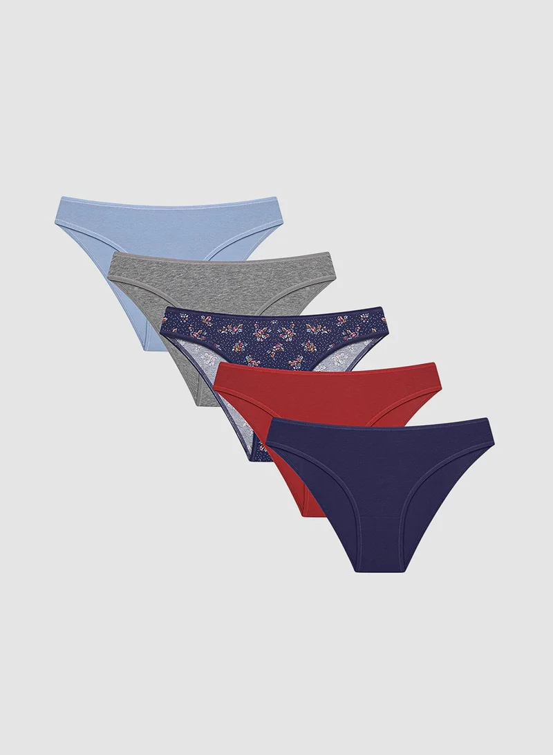 Secret Garden Cotton Panties - Pack Of 5