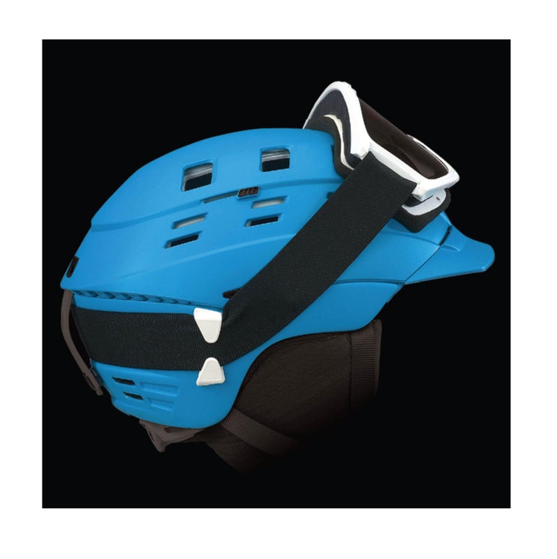 TRANSPACK Unisex Adults Winter Sports Goggle Grip Retention System for Ski/Snowboard Helmets, White, Single - Image 2