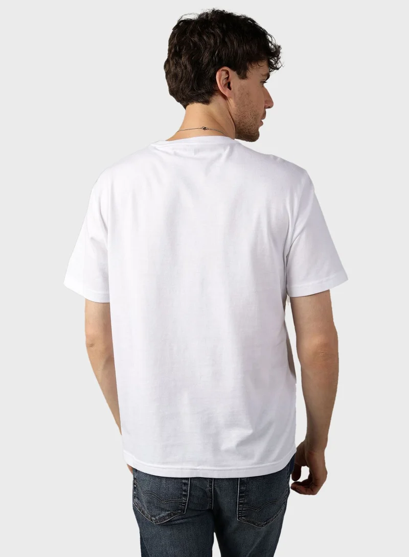 American Eagle Logo Graphic Crew Neck T-Shirt