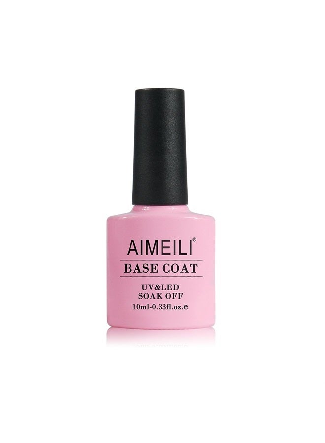 AIMEILI Nutrition Base Coat Soak Off U V LED Gel Nail Polish - Image 1