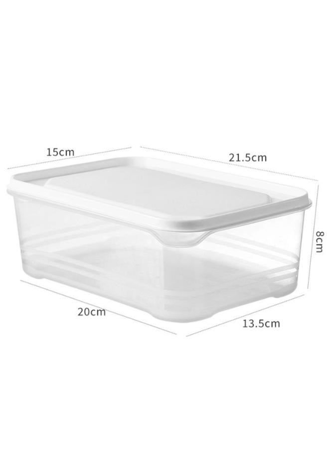 Multifunction Food Fresh Containers, Sealed Storage for Baking Supplies, Fruits, Vegetable, Household Storage Organizer For Refrigerator and Fridge Size: 21.5cm - Image 2