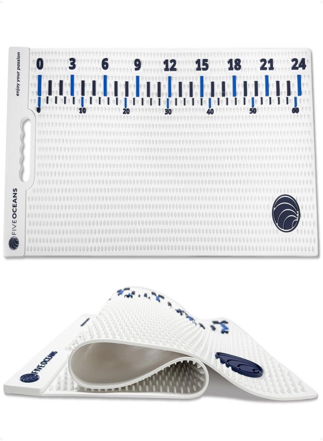 Five Oceans Fish Fillet Mat 28"x14" - Non-Slip Roll-Up Cutting Board for Boat & Fishing - Heavy-Duty, UV & Saltwater Resistant - FO4906 - Image 1