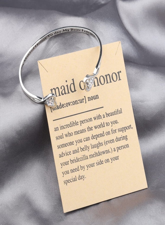 لوجيب بيردجوت هدية لحفل زفاف Lywjyb Birdgot، سوار وصيفة الشرف، هدايا حفل توديع العزوبية، هدية من العروس لوصيفة الشرف، هدية لأفضل صديقة (شرف) - Image 5