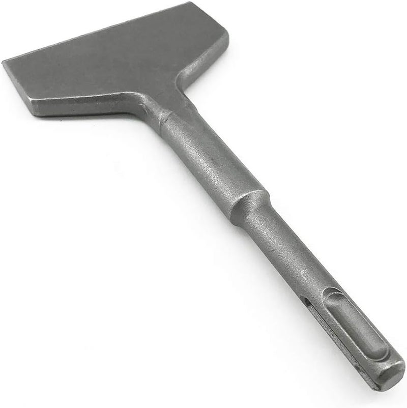 SPKLINE 3" x 6.5" Concrete Tile Thinset Scaling Chisel SDS-Plus Shank Thinset Tile Scraper Flat Wide Chisel Bit Floor Scraper Works with SDS+ Rotary Hammers and Demolition Hammers - Image 5