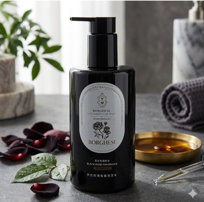 BORGHESE Rose Essential Oil Series Shampoo - Black Rose Fragrance