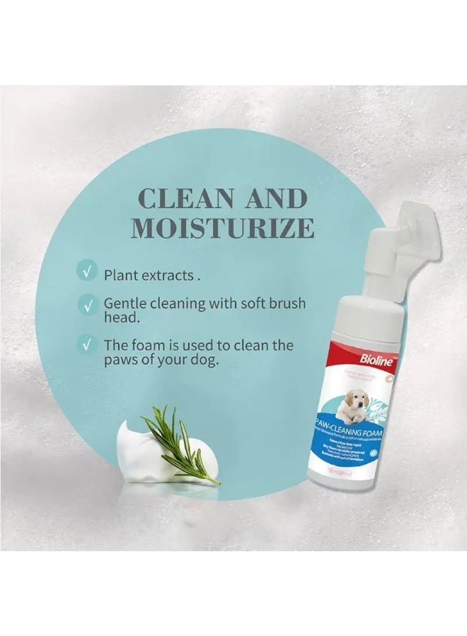Bioline Paw Cleaning Foam(Dog)[Volume - 150ml] - Image 2