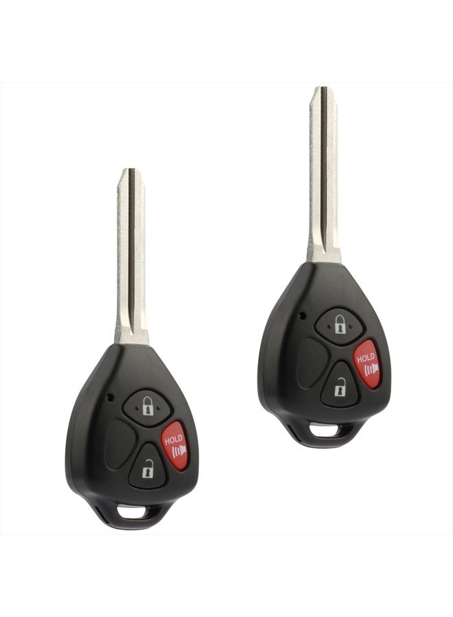 USARemote Key Fob Keyless Entry Remote fits Toyota 4Runner, Rav4, Yaris (HYQ12BBY G, Set of 2) - Image 1