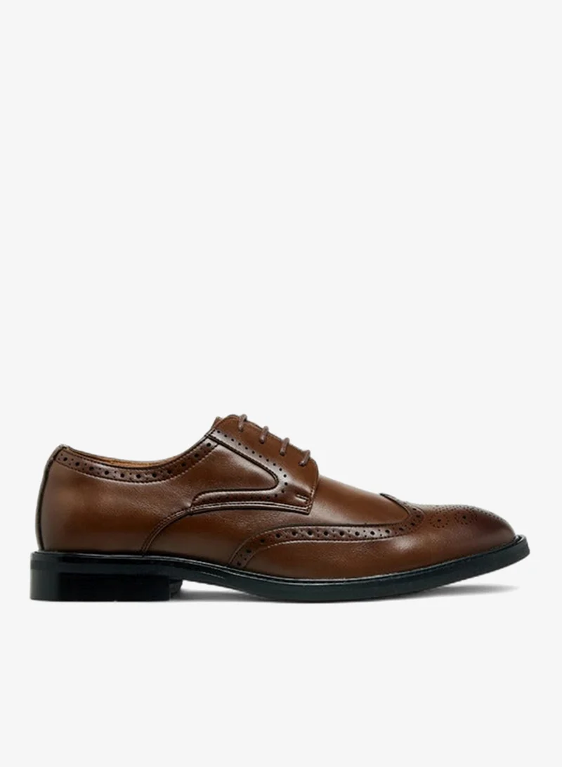 DUCHINI Men Lace-Up Derby Shoes