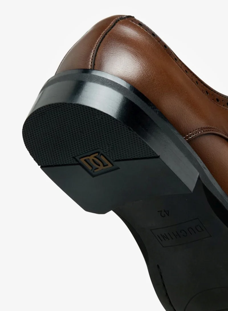 DUCHINI BROWN Men Lace-Up Derby Shoes for Men | Best Price UAE