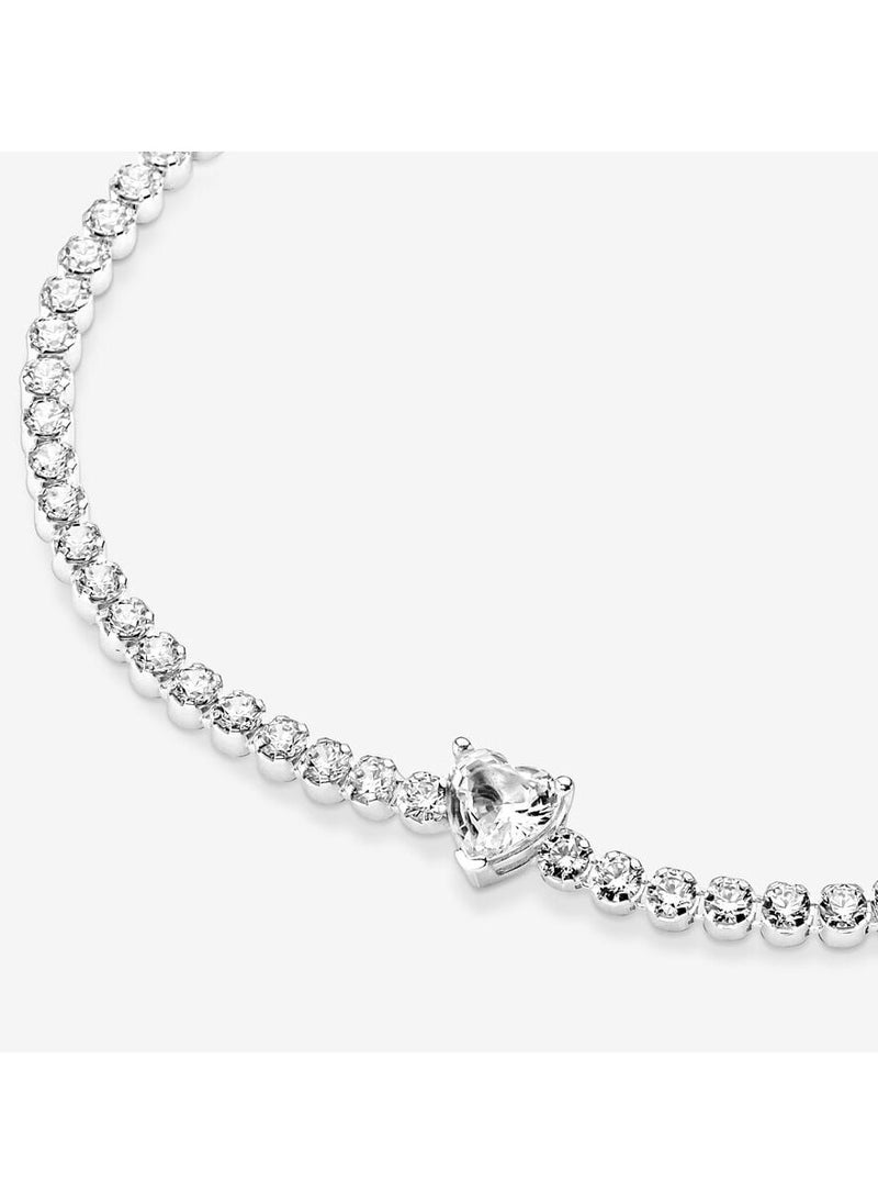 Sparkling Heart Tennis Bracelet - pzsku/Z3508717C36D1079F46A6Z/45/1741695785/29ea3701-b3fd-44e0-a7d8-180b8a31ef63