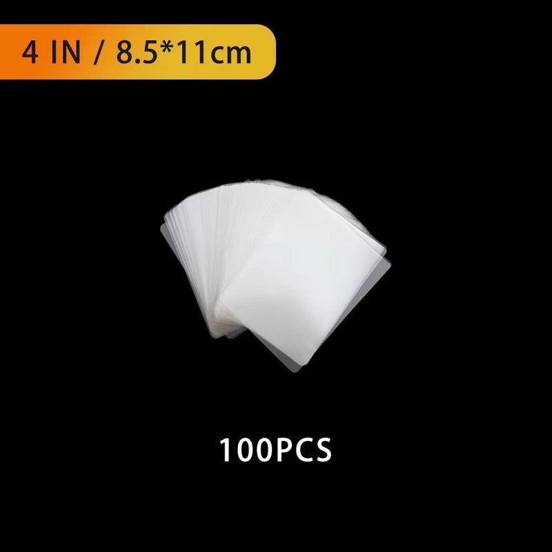 5 Inch PET Thermal Laminating Pouches Transparent Glossy Plastic Film For Hot Laminator Machines Certificates Photos Posters Business Cards Receipts - Image 5
