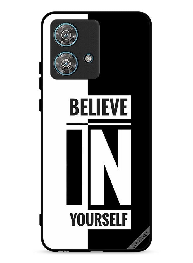 Covernex Motorola Edge 40 Neo 5G Protective Case Cover Believe In Yourself  - Image 1