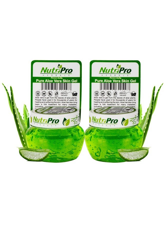 NutriPro Pure Aloe Vera Skin Gel 240 ml | With Pure Aloe Vera & Vitamin E for Skin (Paraben Free) | For Acne, Scars, Glowing & Radiant Skin - Image 1