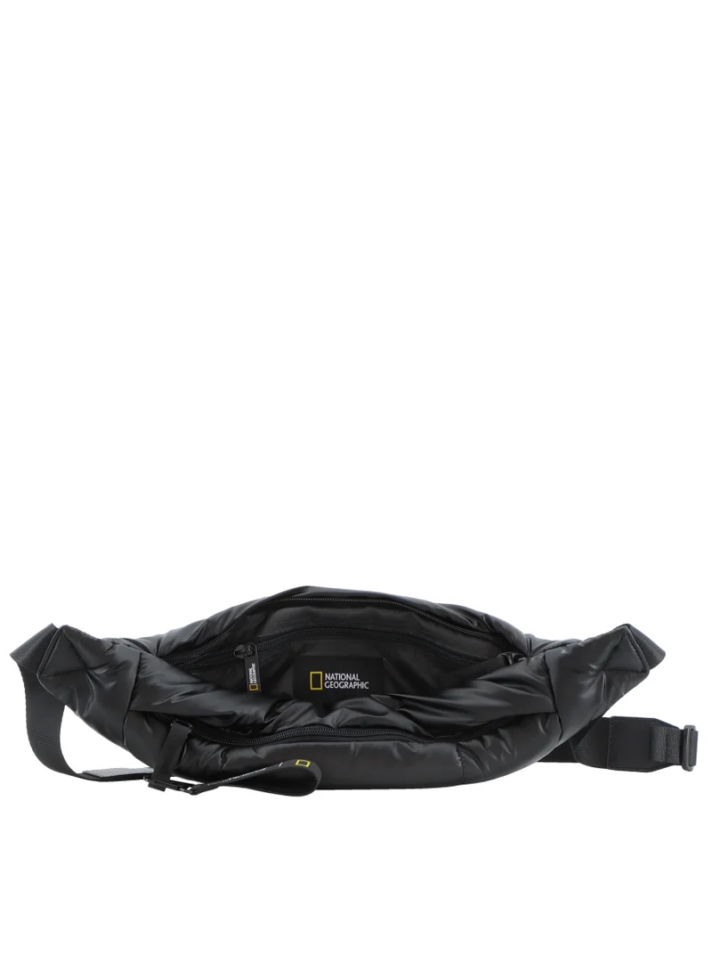 ناشيونال چيوغرافيك National Geographic Puffer Waist Bag – Lightweight Travel Waist Pack with RFID Pocket, Adjustable Belt Strap, Crossbody Pack for Hiking, Outdoor &amp; Daily Use