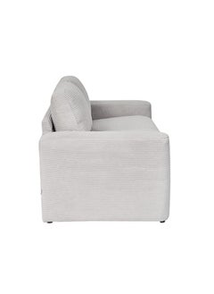 DANUBE HOME Miles 1 Seater Fabric Sofa Armchair Modern Design Single Seater Accent Chair Comfortable Living Room Furniture L91Xw85Xh85Cm - Light Grey  - Image 4