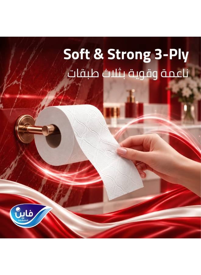 Fine Toilet Rolls Deluxe Velvety Thick - 12 Roll 3 Ply - Image 3