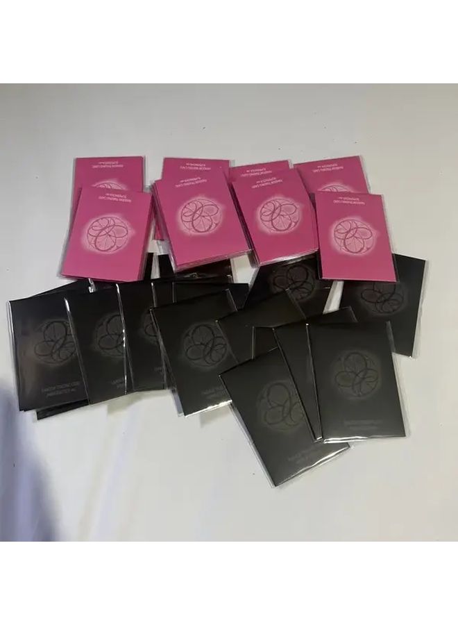 Pink Trading Cards With Sleeves Collectible Game Set Premium Gift - Image 1