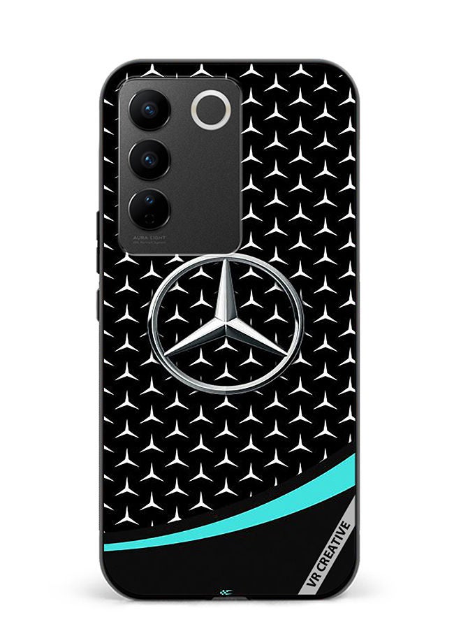 VR CREATIVE Protective Case Cover For Vivo V27 Pro Mercedes Amg Petronas F1 Design Multicolour - Image 1