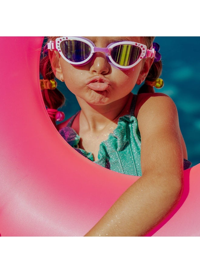 Bling2o Miss Lux in Diamond Girl Kids' Swim Goggles - Image 4