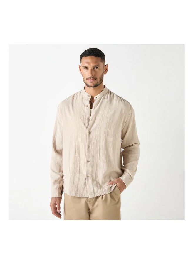 ايكونيك Relaxed Fit Button Down Shirt