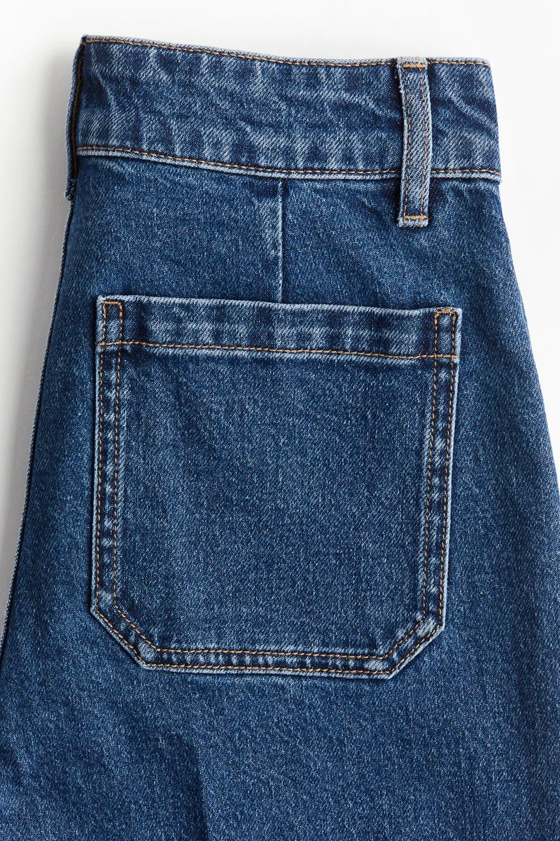 اتش اند ام Wide High Jeans
