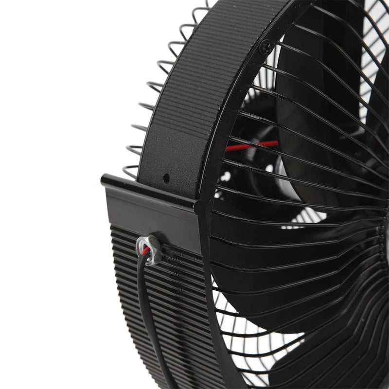 Wood Stove Fan With 6 Blades Silent Heat Powered Aluminum For Indoor Use - Image 3