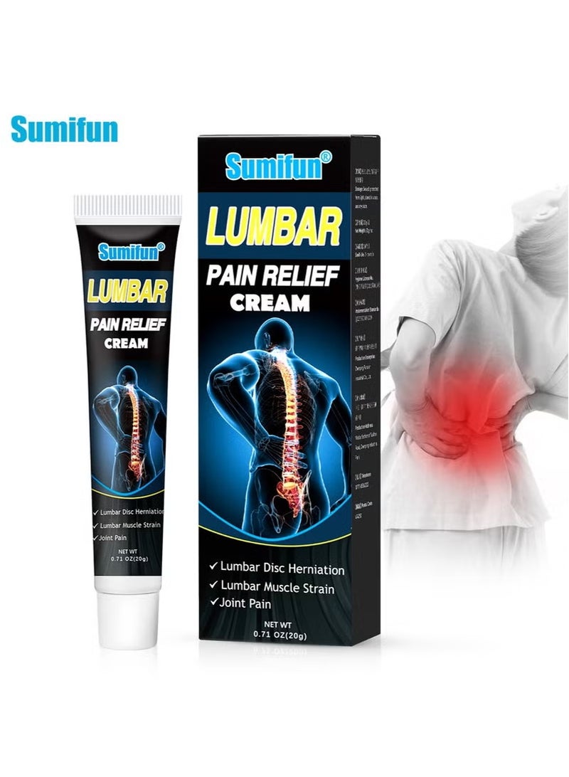 Sumifun Lumbar Muscle Strain Ointment, External Muscle Joint Care Ointment, 20g - Image 2
