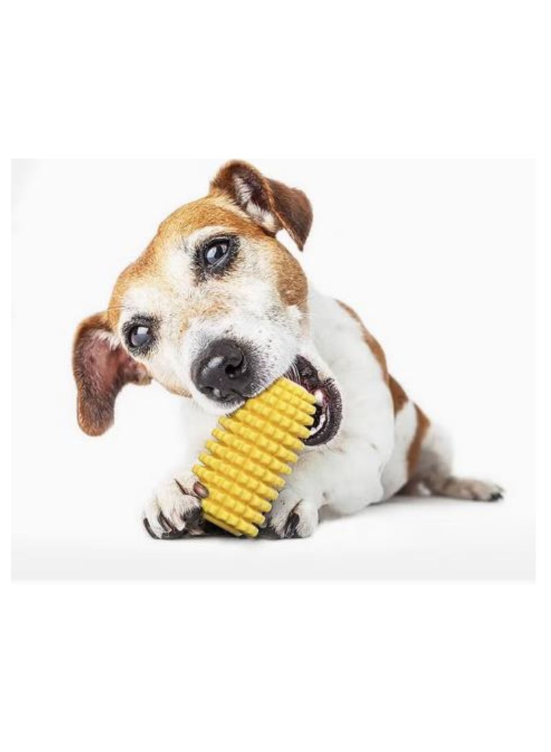 Pet Products New Product Corn Shaped Dog Tooth Grinding Toy Yellow - Image 5