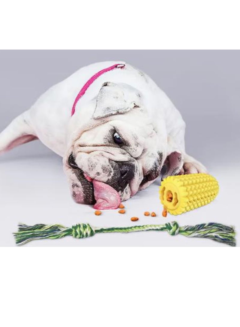 Pet Products New Product Corn Shaped Dog Tooth Grinding Toy Yellow - Image 3