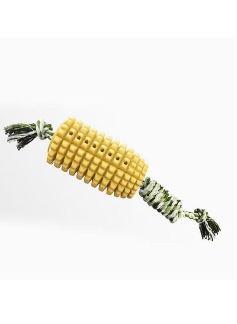 Pet Products New Product Corn Shaped Dog Tooth Grinding Toy Yellow - Image 4