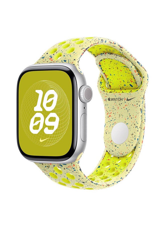 Apple 40MM Volt Splash Nike Sport Band SM Black - Image 2