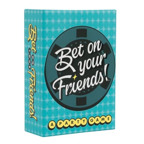 DSS Games Bet On Your Friends A Party Game for Close Friend Groups Party Card Games with 150 Prompt Cards Fun Card Games for Adult Game Nights Gatherings Parties Ages 17 Up - Image 1