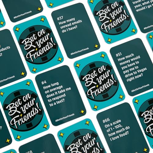 DSS Games Bet On Your Friends A Party Game for Close Friend Groups Party Card Games with 150 Prompt Cards Fun Card Games for Adult Game Nights Gatherings Parties Ages 17 Up - Image 5