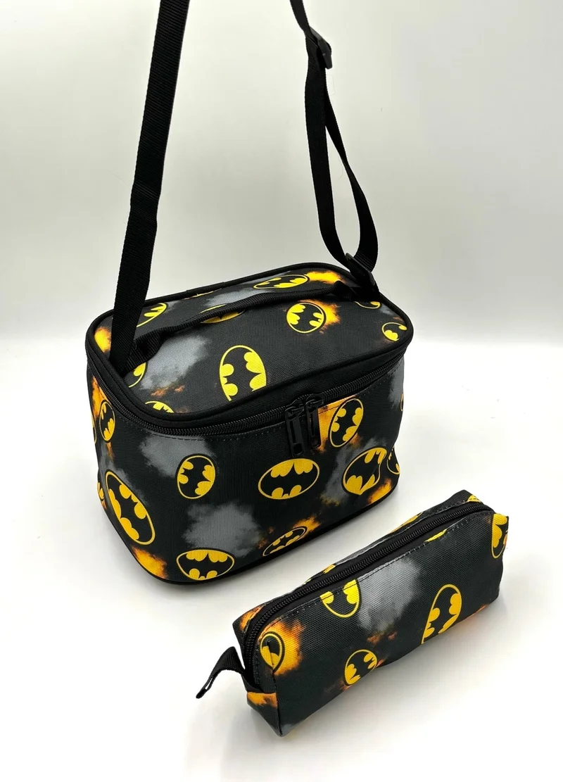 Mixx Store Character Patterned Orthopedic Primary School Backpack for Boys with Lunch Box and Pencil Case