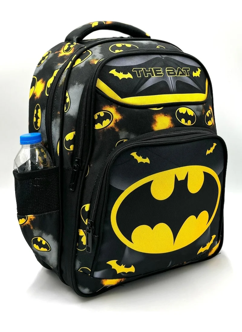 Mixx Store Character Patterned Orthopedic Primary School Backpack for Boys with Lunch Box and Pencil Case