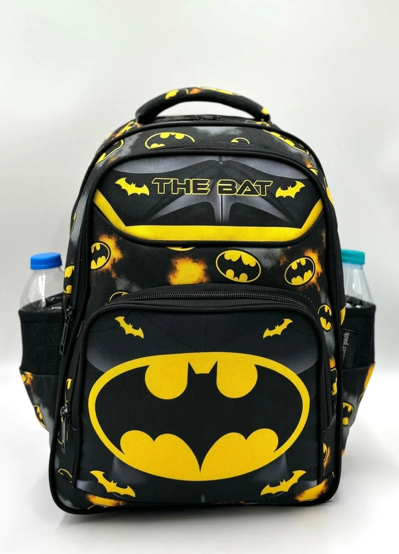Mixx Store Character Patterned Orthopedic Primary School Backpack for Boys with Lunch Box and Pencil Case