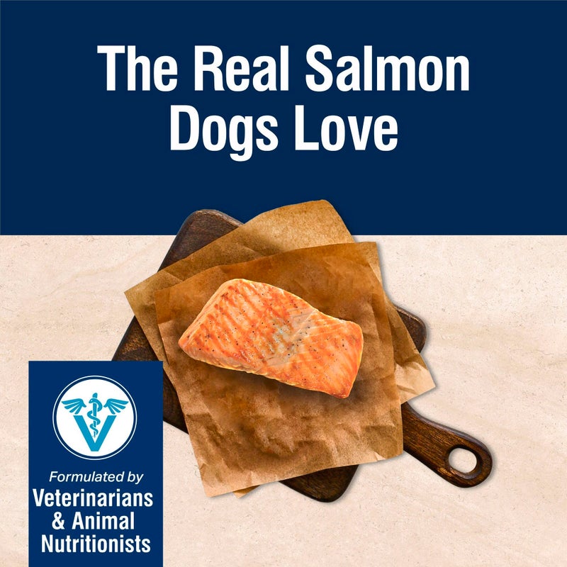 Blue Buffalo True Solutions Skin & Coat Care Natural Dry Dog Food for Adult Dogs, Salmon, 4-lb. Bag - Image 3