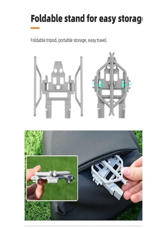 GetZget® Height Extender For DJI Mini 3 Pro Foldable Landing Gear Leg Hight Extension Accessories - Image 2