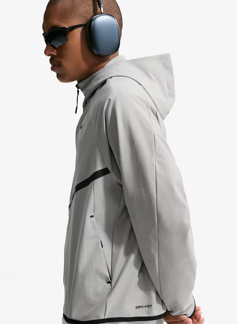 Nike COLLEGE GREY/(BLACK) Tech Knit Windrunner Jacket for Men | Best Price UAE