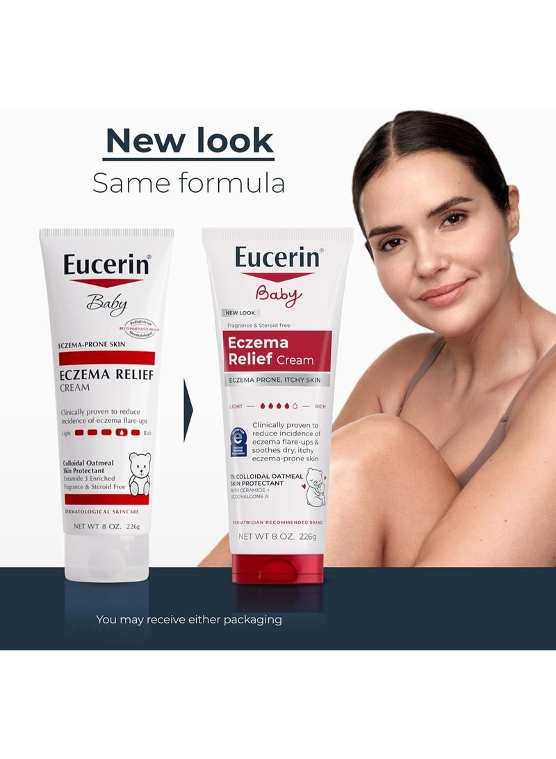 Eucerin Baby Eczema Relief Cream 226g - Image 2
