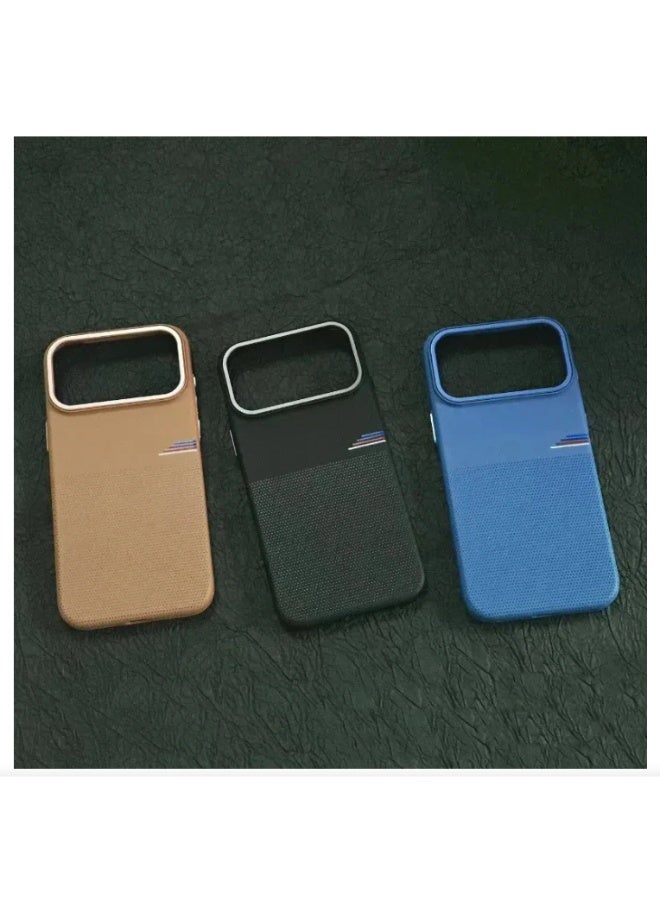 جراب RMO IC SENSOR لهاتف iPhone 17 Pro، مزود بإطار كاميرا مرتفع، متوافق مع MagSafe، غطاء فائق النحافة وخفيف الوزن لهاتف iPhone 17 Pro Max، متوافق مع الشحن اللاسلكي، أسود | ويدجتس ماتريكس - Image 4