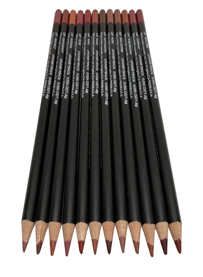 Lip Liner Pencil Set in Assorted Colors Fan Favorites, 12 Pieces - Image 2