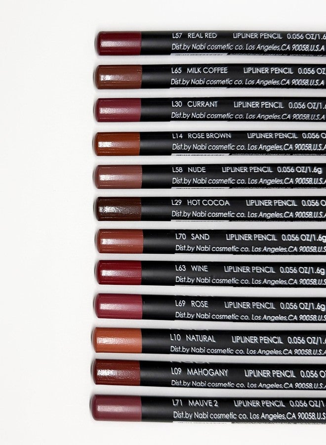 Lip Liner Pencil Set in Assorted Colors Fan Favorites, 12 Pieces - Image 3