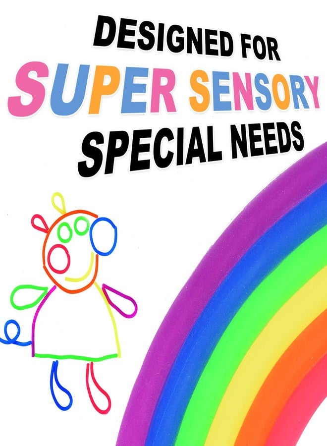 Rtinsd Small Stretchy String Noodles 30 Packs Children Sensory Stretch Strings Fidget Toys for School Classroom Rewards Back to School Birthday Party Favors and Prizes Treasure Box Toys - Image 5