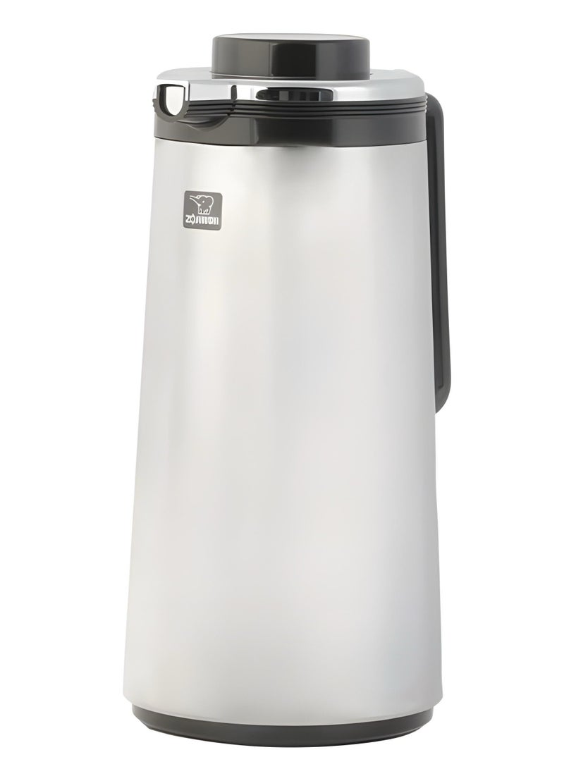 زوجيروشي ترمس  - زوجيروشي ياباني - أبو فيل -  - سعة 1 لتر - لون فضي - Image 4