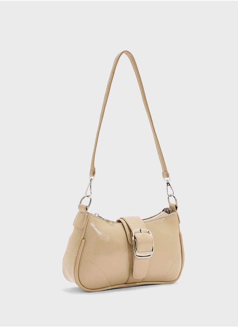 ELLA Crossbody With Buckle Detail  - Image 3