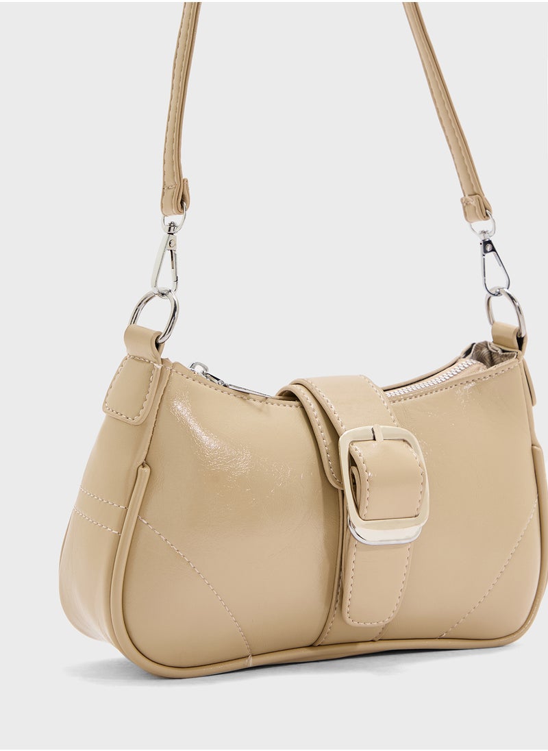 ELLA Crossbody With Buckle Detail  - Image 4